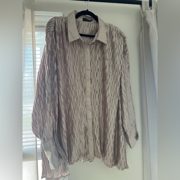 PrettyLittleThing Soft Pink Blouse - Picture 1 of 5